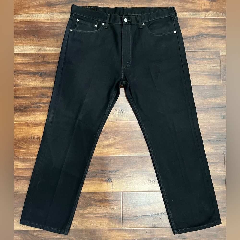 Original Levi’s 505 Regular Fit Men’s Black Jeans Brand New “NWOT” - Picture 1 of 16
